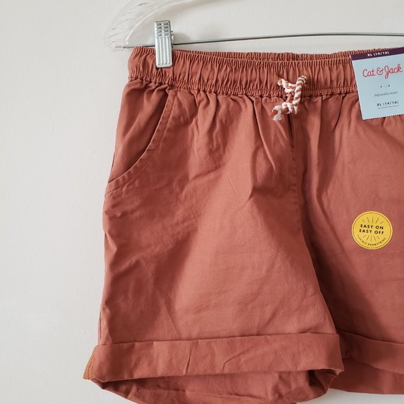 *SOLD* NWT Cat & Jack Copper Shorts Girls XL or Women's XS - Picture 4 of 6